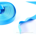 Blue One-Time Gunakan Tourniquet Flat Roll Dikenakan